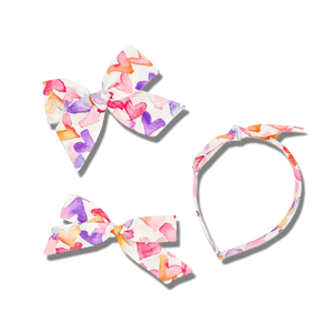Watercolor Hearts